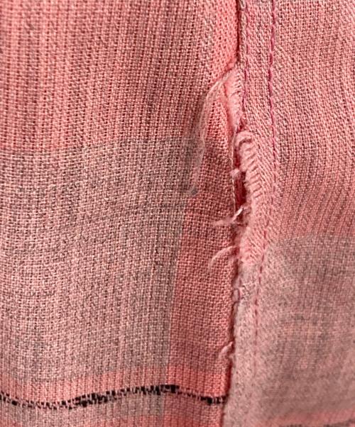 Artvogue（アートヴォーグ）Artvogue (アートヴォーグ) ヴィンテージオープンカラーシャツ ピンク サイズ:L 16-16 1/2の古着・服飾アイテム