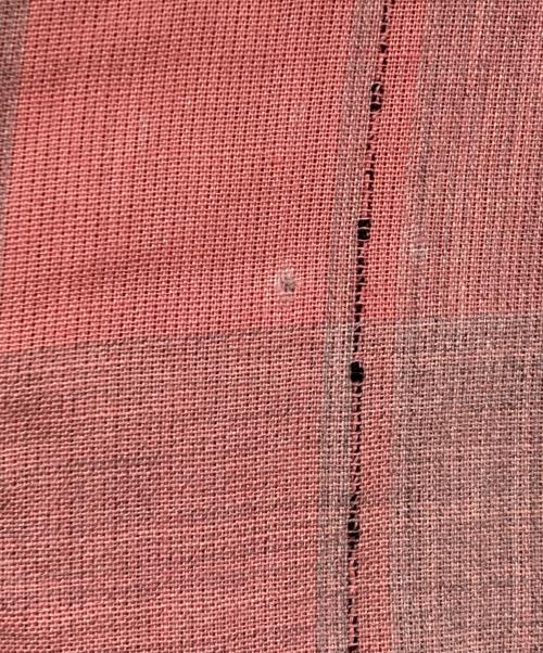 Artvogue（アートヴォーグ）Artvogue (アートヴォーグ) ヴィンテージオープンカラーシャツ ピンク サイズ:L 16-16 1/2の古着・服飾アイテム