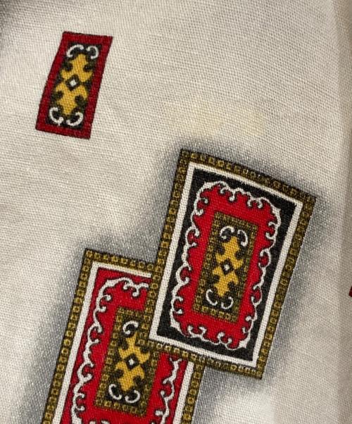 TOWN CRAFT（タウンクラフト）TOWN CRAFT (タウンクラフト) ヴィンテージ総柄パジャマシャツ ベージュ サイズ:L 42-44の古着・服飾アイテム