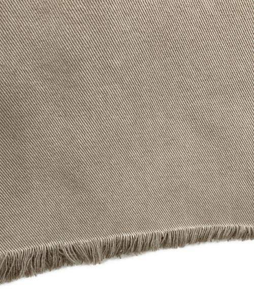 Whim Gazette（ウィムガゼット）Whim Gazette (ウィムガゼット) ピグメントダイカーブパンツ ベージュ サイズ:38の古着・服飾アイテム