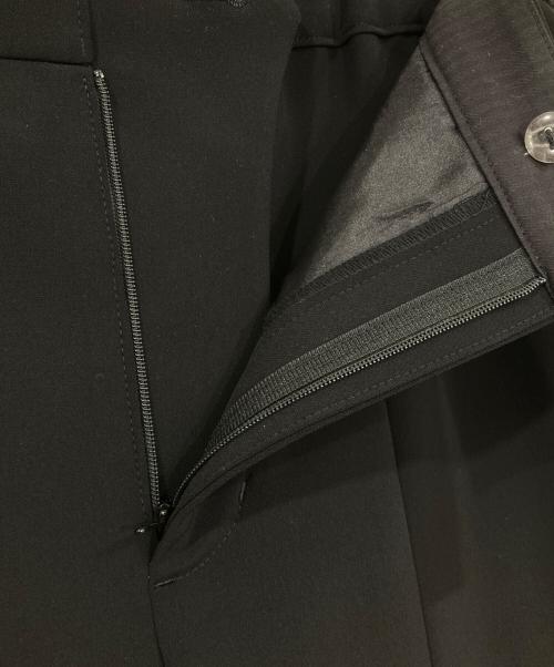 Whim Gazette（ウィムガゼット）Whim Gazette (ウィムガゼット) フロントスリットパンツ ブラック サイズ:38の古着・服飾アイテム