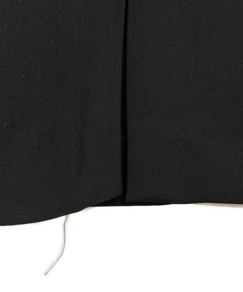 Whim Gazette（ウィムガゼット）Whim Gazette (ウィムガゼット) フロントスリットパンツ ブラック サイズ:38の古着・服飾アイテム