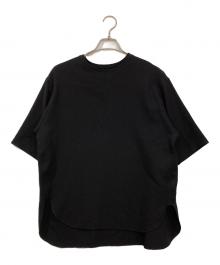 Whim Gazette（ウィムガゼット）の古着「Vガゼットハーフスリーブプルオーバー」｜ブラック