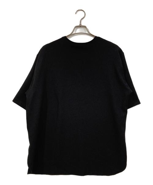 Whim Gazette（ウィムガゼット）Whim Gazette (ウィムガゼット) Vガゼットハーフスリーブプルオーバー ブラック サイズ:FREEの古着・服飾アイテム