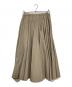 Whim Gazette (ウィムガゼット) ナイロンツイルスカート ベージュ サイズ:FREE：8000円