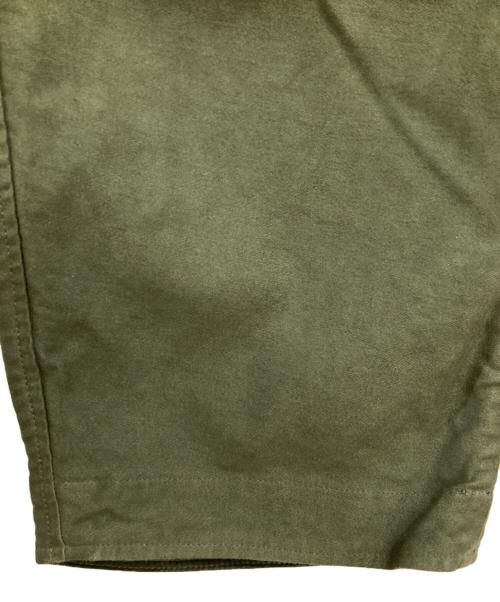 Porter Classic（ポータークラシック）Porter Classic (ポータークラシック) MOLESKIN CLASSIC PANTS グリーン サイズ:Lの古着・服飾アイテム