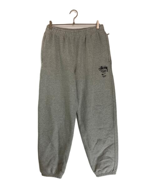 NIKE（ナイキ）NIKE (ナイキ) stussy (ステューシー) スウェットパンツ グレー サイズ:Ⅿの古着・服飾アイテム