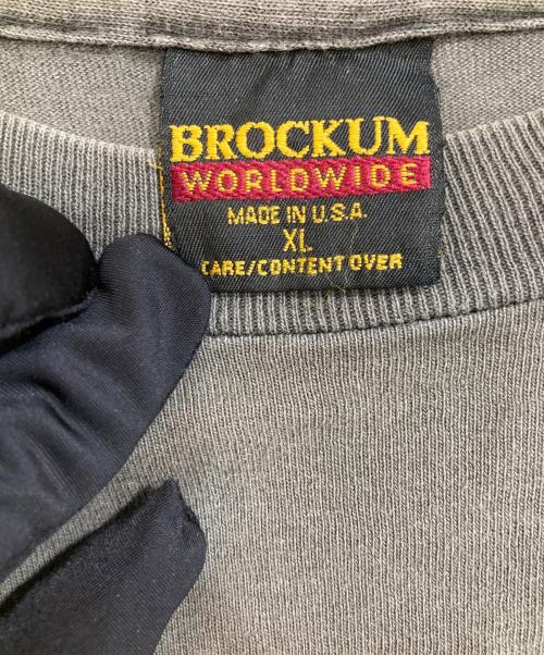 BROCKUM（ブロッカム）BROCKUM (ブロッカム) 90sヴィンテージバンドtシャツ グレー サイズ:XLの古着・服飾アイテム