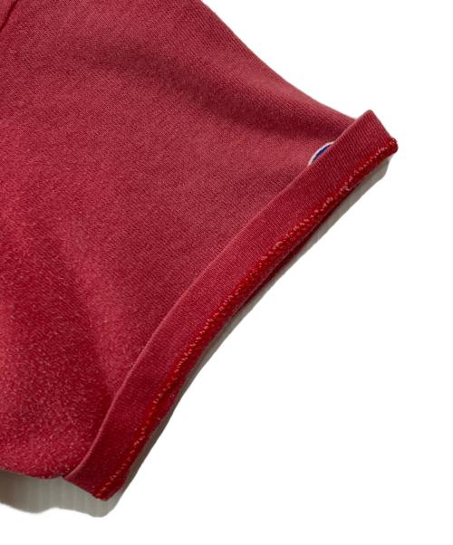 Champion（チャンピオン）Champion (チャンピオン) ヴィンテージ襤褸Tシャツ レッド サイズ:Lの古着・服飾アイテム