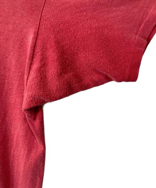 Champion（チャンピオン）Champion (チャンピオン) ヴィンテージ襤褸Tシャツ レッド サイズ:Lの古着・服飾アイテム
