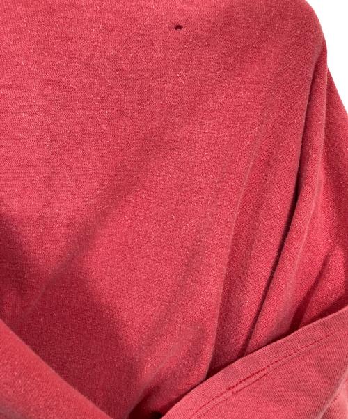 Champion（チャンピオン）Champion (チャンピオン) ヴィンテージ襤褸Tシャツ レッド サイズ:Lの古着・服飾アイテム