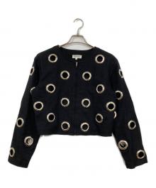 GHOSPELL（ゴスペル）の古着「EYELET JACKET」｜ブラック