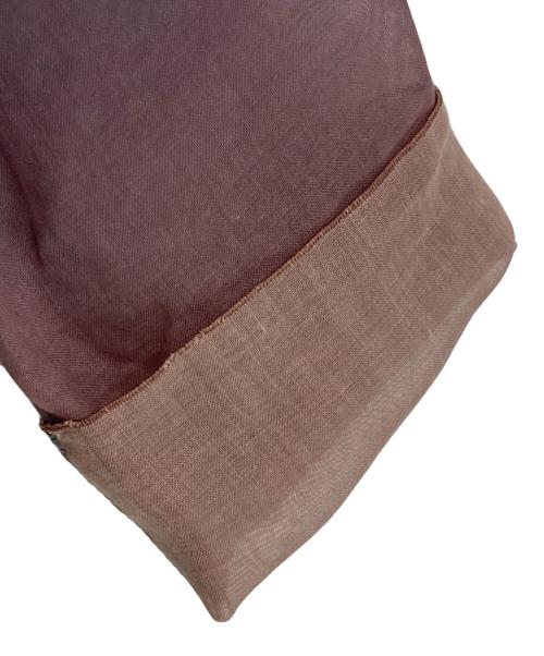 LEINWANDE（ラインヴァンド）LEINWANDE (ラインヴァンド) Claudiu Sheer Print Top ブルー サイズ:FREEの古着・服飾アイテム