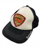 THE REAL McCOY'Sザ・リアルマッコイズ）の古着「buco real mccoy red dragon hat」｜ブラック×ホワイト