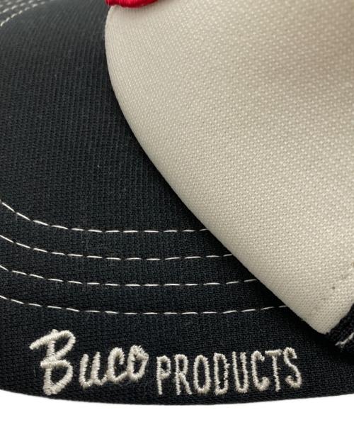 THE REAL McCOY'S（ザ・リアルマッコイズ）THE REAL McCOY'S (ザ・リアルマッコイズ) buco real mccoy red dragon hat ブラック×ホワイトの古着・服飾アイテム