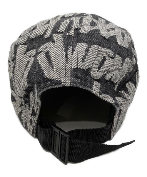 SUPREME（シュプリーム）SUPREME (シュプリーム) Fat Tip Jacquard Denim Camp Cap ブラックの古着・服飾アイテム