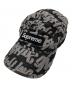 SUPREME（シュプリーム）の古着「Fat Tip Jacquard Denim Camp Cap」｜ブラック