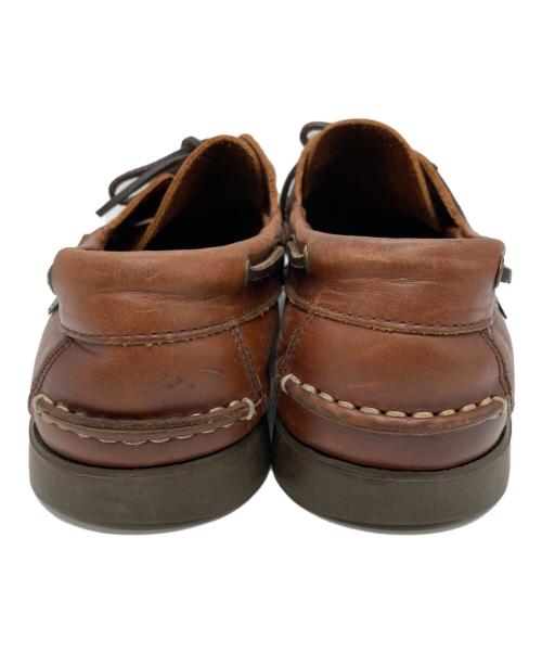 PARABOOT（パラブーツ）PARABOOT (パラブーツ) デッキシューズ ブラウン サイズ:8 1/2の古着・服飾アイテム