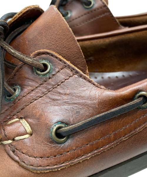 PARABOOT（パラブーツ）PARABOOT (パラブーツ) デッキシューズ ブラウン サイズ:8 1/2の古着・服飾アイテム