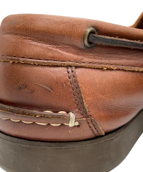 PARABOOT（パラブーツ）PARABOOT (パラブーツ) デッキシューズ ブラウン サイズ:8 1/2の古着・服飾アイテム