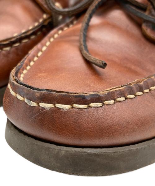 PARABOOT（パラブーツ）PARABOOT (パラブーツ) デッキシューズ ブラウン サイズ:8 1/2の古着・服飾アイテム