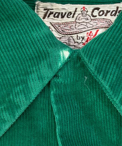 holiday（ホリデー）Holiday (ホリデー) ヴィンテージコーズシャツ グリーン サイズ:16の古着・服飾アイテム