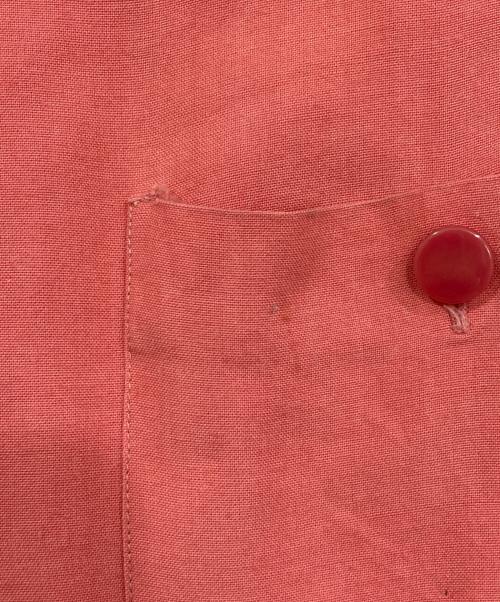 TOWN CRAFT（タウンクラフト）TOWN CRAFT (タウンクラフト) レーヨン×ダクロン ヴィンテージシャツ ピンク サイズ:16-16 1/2の古着・服飾アイテム