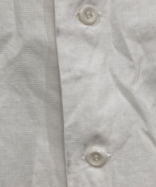 WINGS（ウィングス）WINGS (ウィングス) ヴィンテージ開襟シャツ ホワイト サイズ:16/16　1/2の古着・服飾アイテム