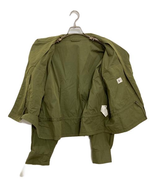 BLURHMS（ブラームス）blurhms (ブラームス) ショート丈ミリタリージャケット カーキ サイズ:3の古着・服飾アイテム