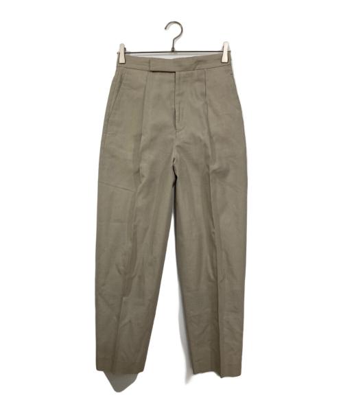 JANE SMITH（ジェーンスミス）JANE SMITH (ジェーンスミス) センタープレスパンツ ベージュ サイズ:38の古着・服飾アイテム
