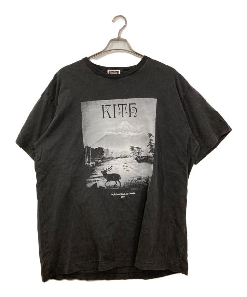 KITH（キス）KITH (キス) South2 West8 (サウスツー ウエストエイト) Columbia (コロンビア) ヴィンテージTシャツ ブラック サイズ:XLの古着・服飾アイテム