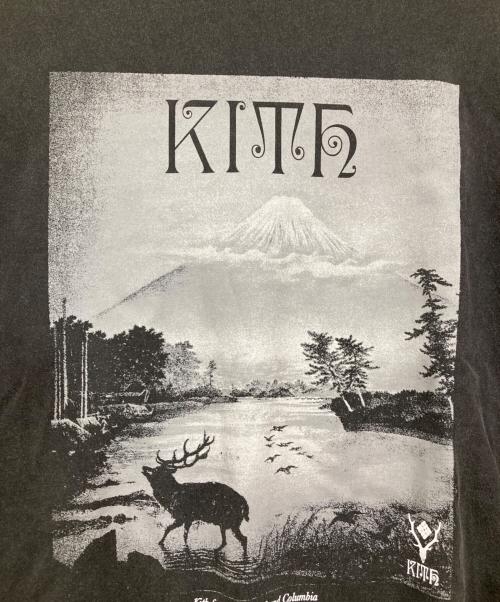 KITH（キス）KITH (キス) South2 West8 (サウスツー ウエストエイト) Columbia (コロンビア) ヴィンテージTシャツ ブラック サイズ:XLの古着・服飾アイテム