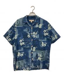 Duke Kahanamoku（デュークカハナモク）の古着「オープンカラーシャツ」｜ネイビー