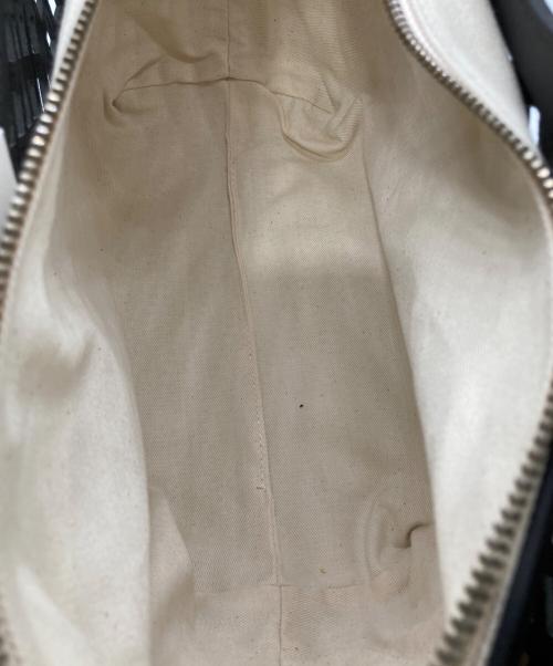 HEREU（ヘリュー）HEREU (ヘリュー) Leather Mesh Bag ブラックの古着・服飾アイテム