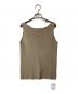Deuxieme Classe (ドゥーズィエム クラス) Back V Ribタンクトップ ベージュ サイズ:ONE：6000円