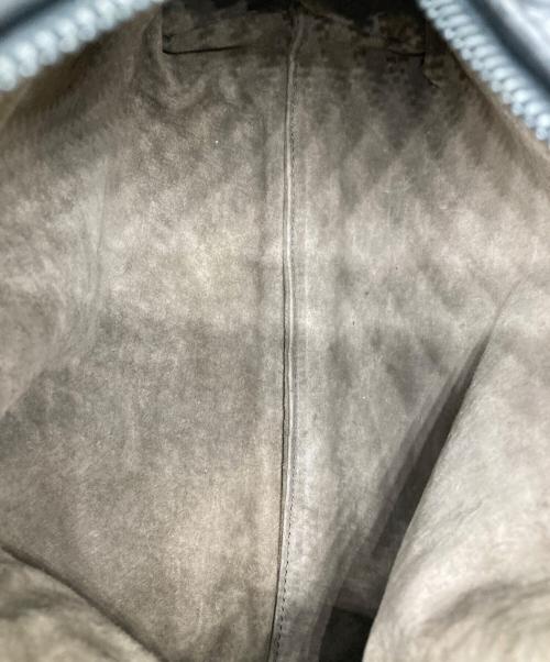 BOTTEGA VENETA（ボッテガベネタ）BOTTEGA VENETA (ボッテガベネタ) イントレチャートバニティバッグ ブラックの古着・服飾アイテム