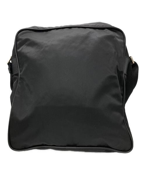 PRADA（プラダ）PRADA (プラダ) ナイロンショルダーバッグ ブラックの古着・服飾アイテム