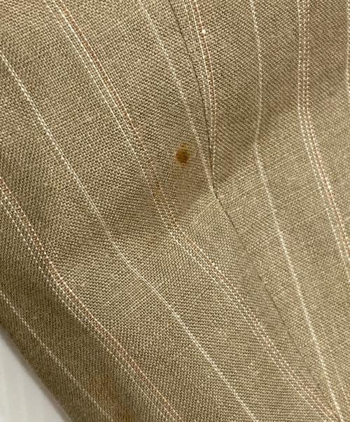 COMME des GARCONS HOMME（コムデギャルソン オム）COMME des GARCONS HOMME (コムデギャルソン オム) 2Bリネンテーラードジャケット ベージュ サイズ:Sの古着・服飾アイテム