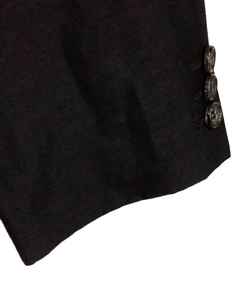 COMME des GARCONS HOMME（コムデギャルソン オム）COMME des GARCONS HOMME (コムデギャルソン オム) 2Bリネン紺テーラードジャケット ブラック サイズ:Sの古着・服飾アイテム