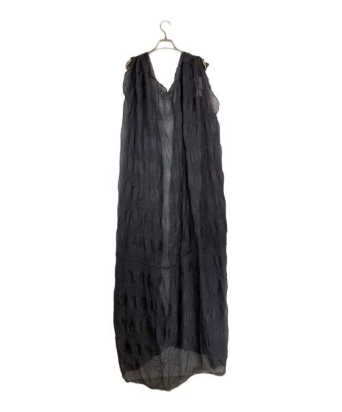 liwan（リワン）LIWAN (リワン) SILK GAWN ブラック サイズ:FREE 未使用品の古着・服飾アイテム