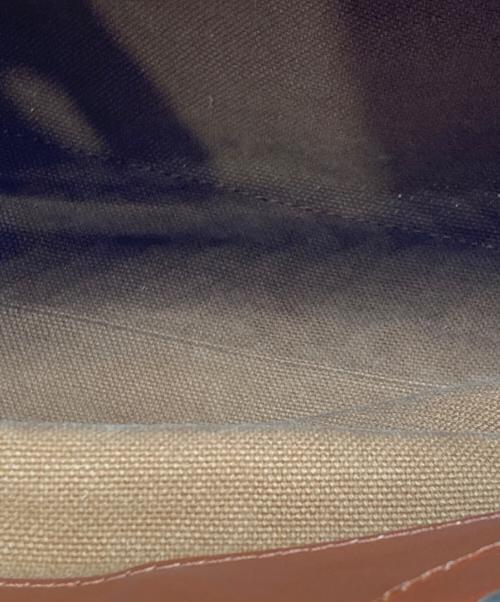 SITA PARANTICA（シータパランティカ）sita parantica (シータパランティカ) キャンバスレザーバッグ ブラウンの古着・服飾アイテム