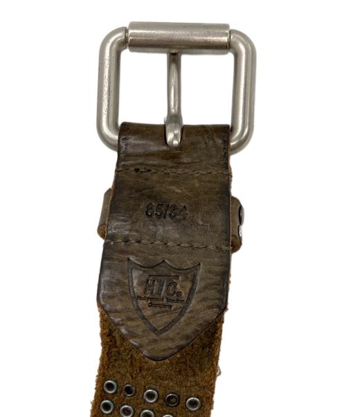 htc（エイチティーシー）htc (エイチティーシー) 5連スタッズレザーベルト サイズ:85/34の古着・服飾アイテム