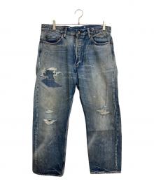 MADNESS（マッドネス）の古着「AGING DENIM PANTS」｜インディゴ