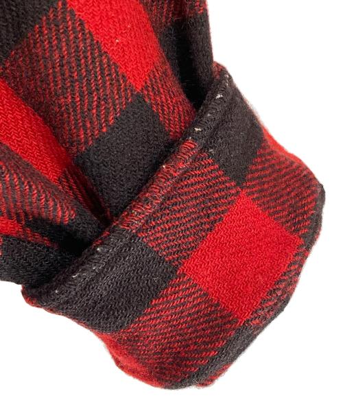 HERCULES（ヘラクレス）HERCULES (ヘラクレス) バッファローチェックシャツ レッド サイズ:不明の古着・服飾アイテム