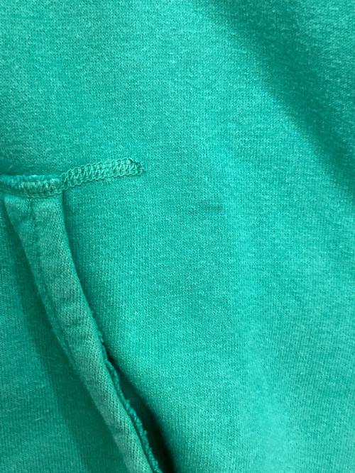 SAINT MICHAEL（セントマイケル）SAINT MICHAEL (セントマイケル) 22S ロゴプリントフーディー グリーン サイズ:XLの古着・服飾アイテム