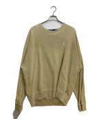 POLO RALPH LAUREN×Ron Hermanポロ・ラルフローレン×ロンハーマン）の古着「別注オーガニック スウェット」｜ベージュ