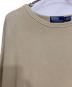 中古・古着 POLO RALPH LAUREN (ポロ・ラルフローレン) Ron Herman (ロンハーマン) 別注オーガニック スウェット ベージュ サイズ:L：15000円