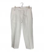 Dickies×NEIGHBORHOODディッキーズ×ネイバーフッド）の古着「スリムワークパンツ」｜ホワイト