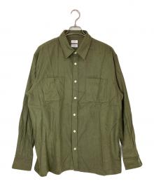 RHC Ron Herman（アールエイチシー ロンハーマン）の古着「ネルシャツ」｜カーキ