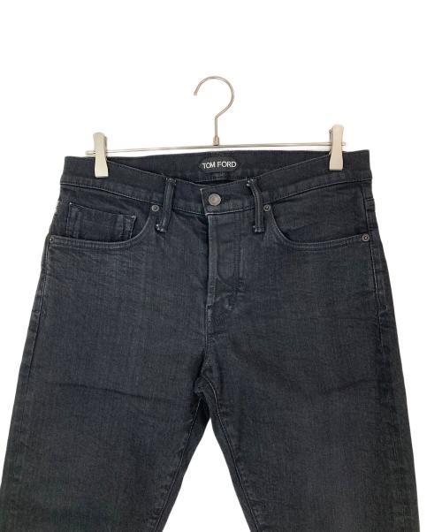 TOM FORD（トムフォード）TOM FORD (トムフォード) スリムフィットデニムパンツ ブラック サイズ:SIZE 33の古着・服飾アイテム